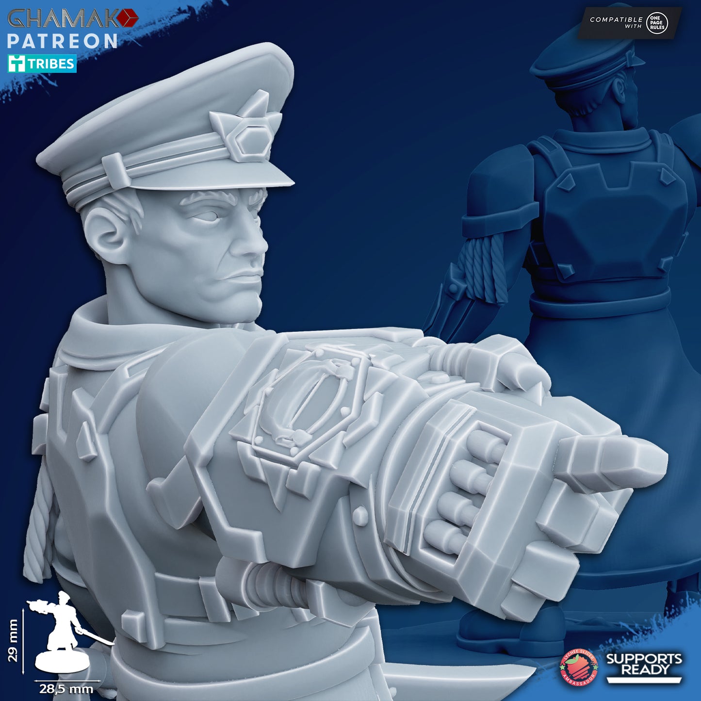 Freedom Guard Commissar 2 (1) | Empire Guard - Human Defense Force - Ghamak