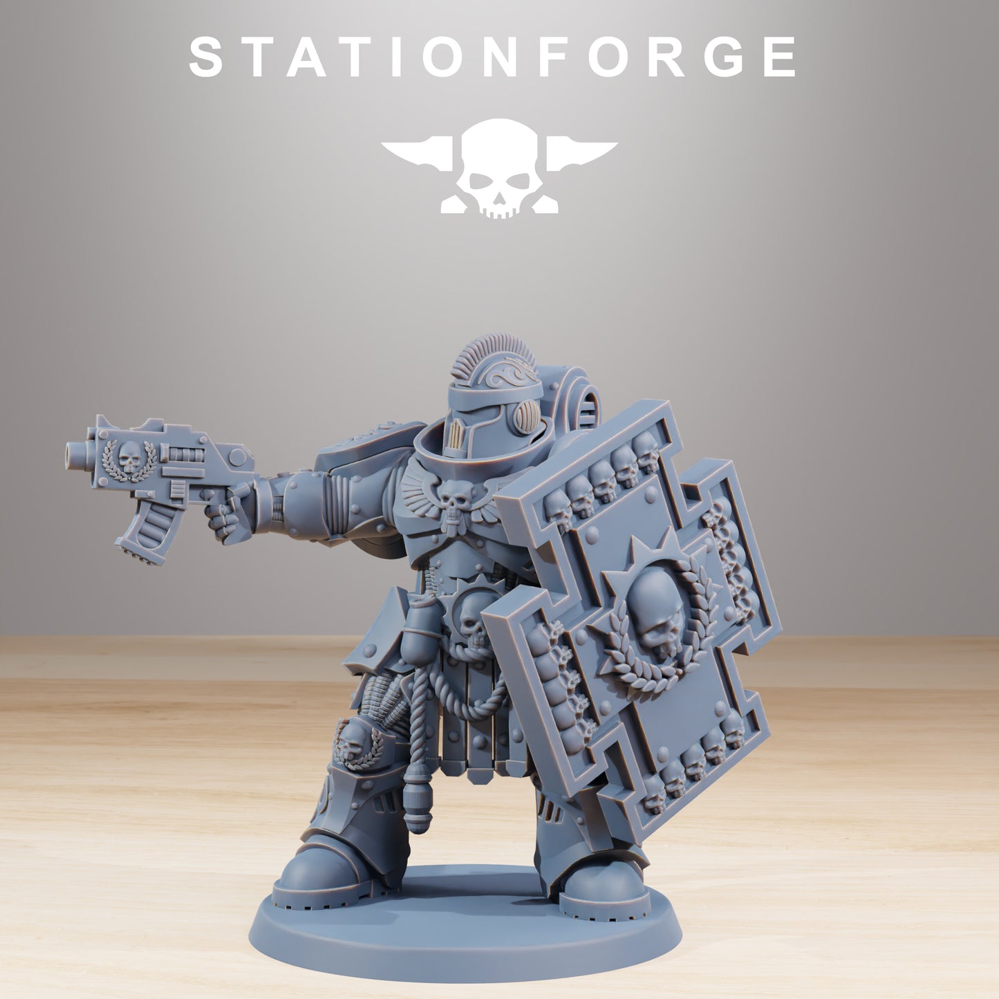 Socratis Guardmen | Socratis Knights (10) - MKX Prime Brothers - Stationforge - 3d Printed Mini Marines