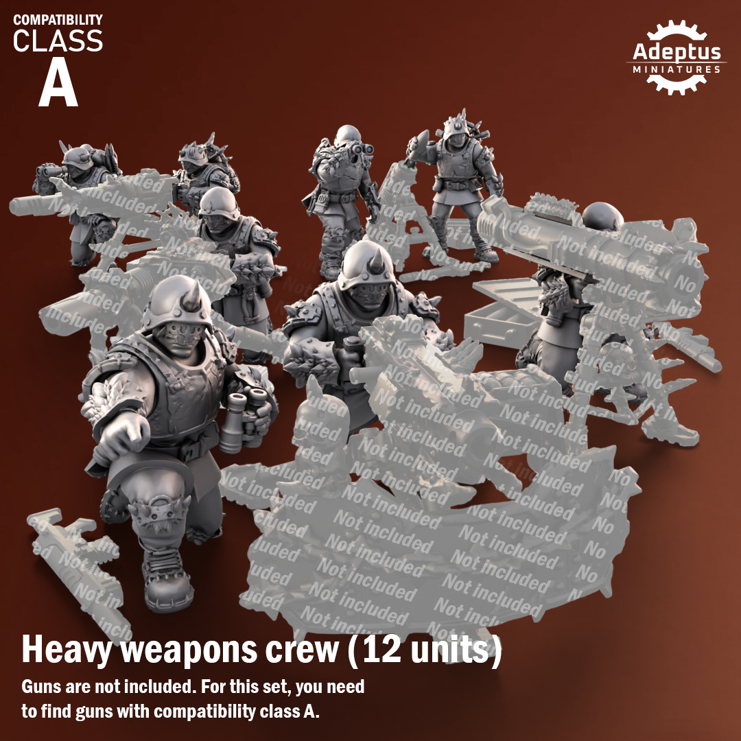 Twisted Legion - Traitor Guard - Heretic Defense Force - Adeptus Miniatures