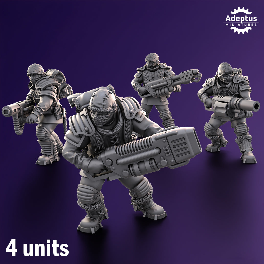 Stormworm Regiment - Empire Guard - Human Defense Force - Adeptus Miniatures