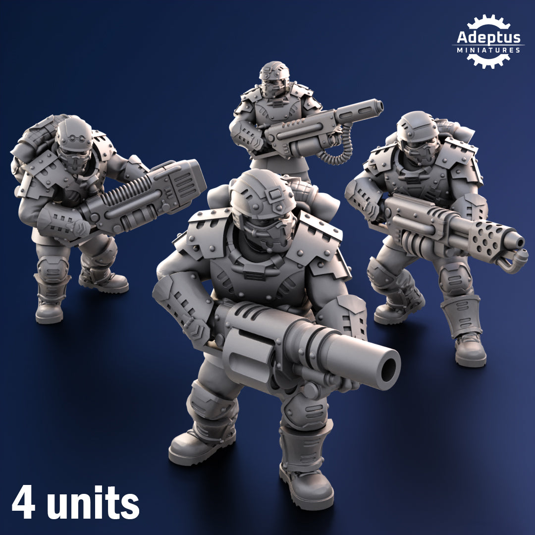 Steelstorm Regiment - Empire Guard - Human Defense Force - Adeptus Miniatures