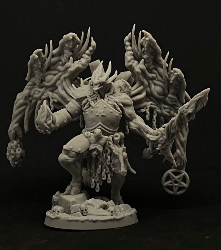 Barkasar Praetor of Brutality (1) - Court of the Seven Headed Serpent - Trench Crusade - Papsikels