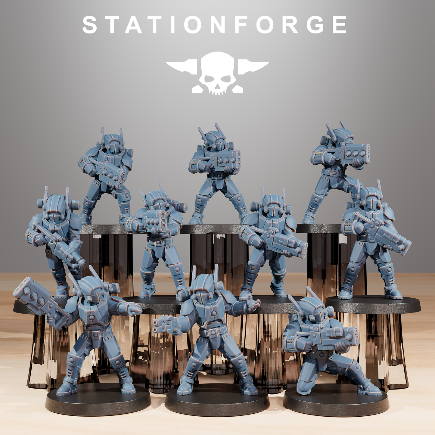Tairon Infantry | Guy'vesa (10) - Dao Union - Stationforge - Xenos