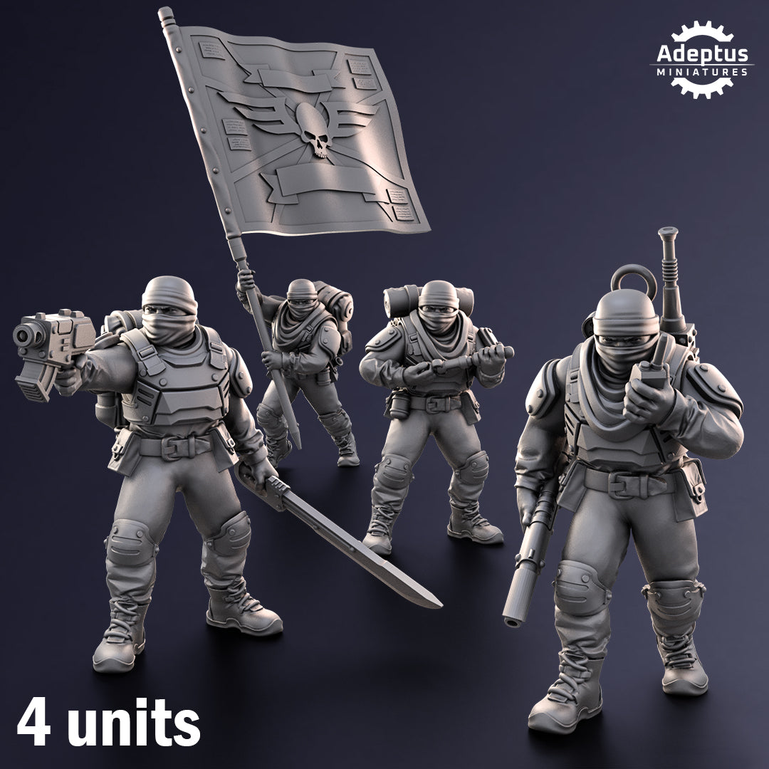 Sandshroud - Empire Guard - Human Defense Force - Adeptus Miniatures