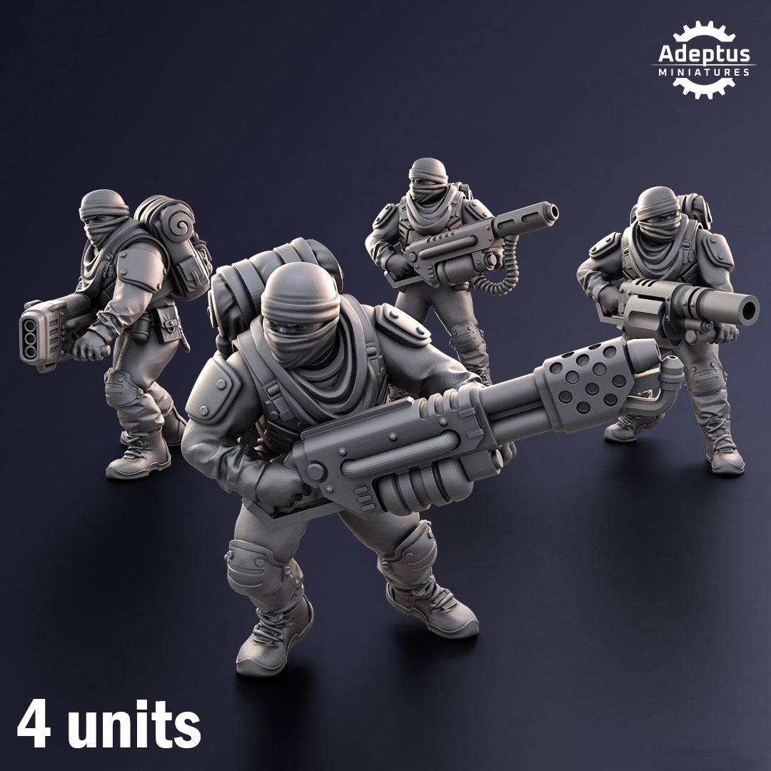 Sandshroud - Empire Guard - Human Defense Force - Adeptus Miniatures