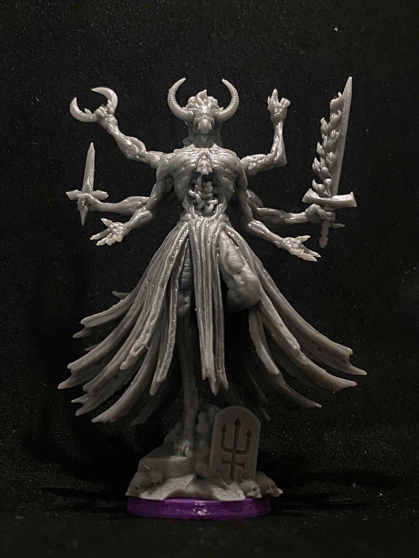 Baphoment Sorcerer (1) - Court of the Seven Headed Serpent - Trench Crusade - Papsikels