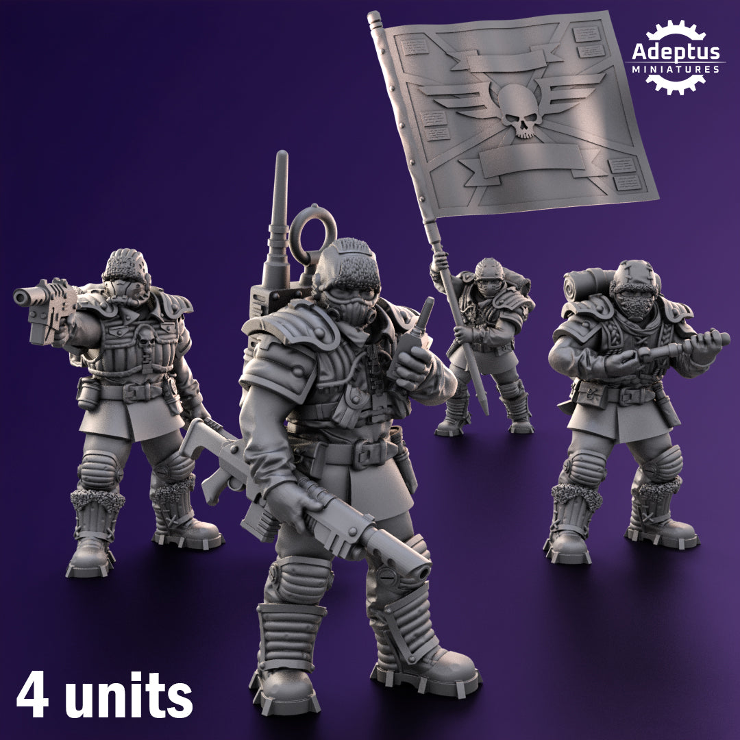 Stormworm Regiment - Empire Guard - Human Defense Force - Adeptus Miniatures