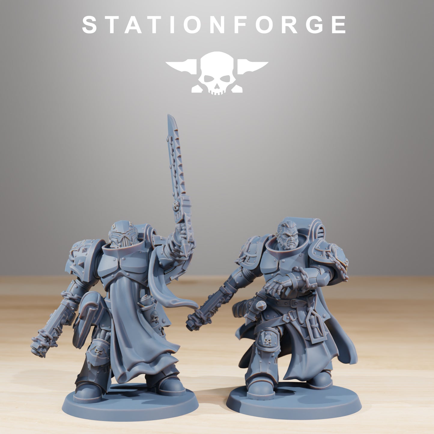 Socratis Crusaders | Socratis Knights (10) - MKX Prime Brothers - Stationforge - 3d Printed Mini Marines