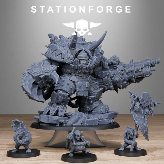 Grand Nutta 3.0 Orkaz | Space Orcs (1) - Stationforge | 3D-printed Miniatures