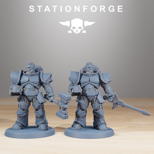 Socratis Melee Infantry | Socratis Knights (10) - MKX Prime Brothers - Stationforge - 3d Printed Mini Marines