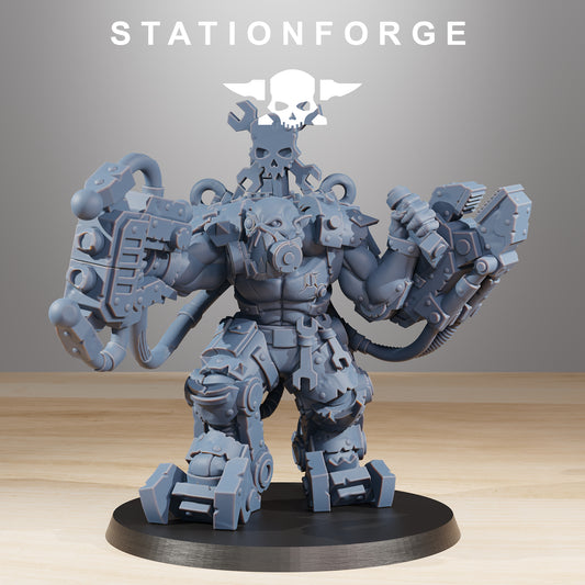 Exo Boss Orkaz | Space Orcs (1) - Stationforge | 3D-printed Miniatures