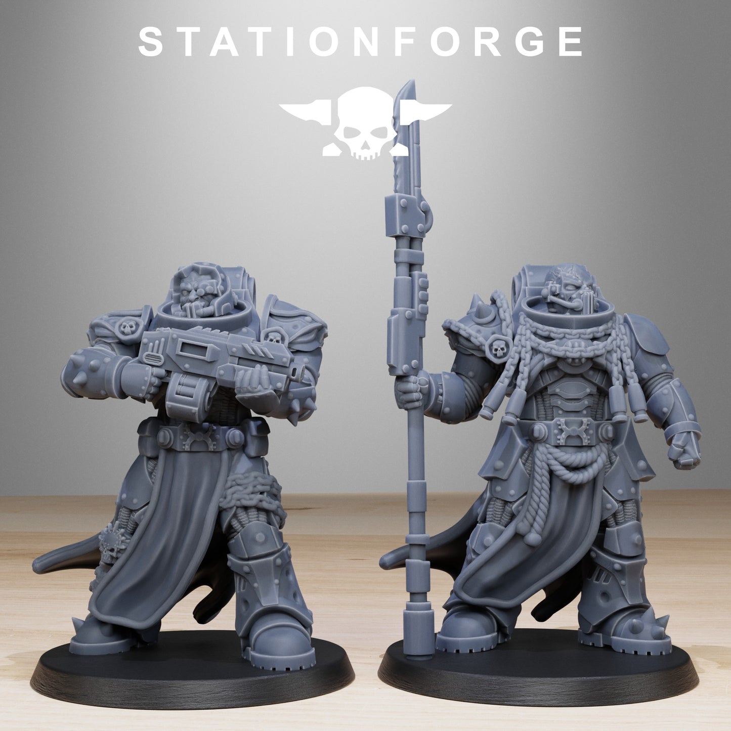 Socratis Militants | Socratis Knights (10) - MKX Prime Brothers - Stationforge - 3d Printed Mini Marines