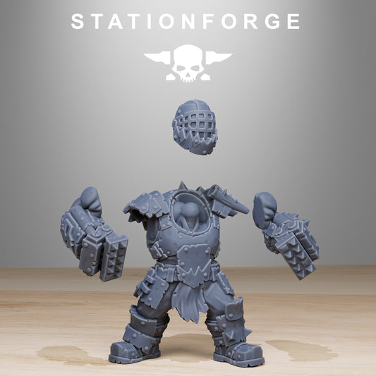 Smashers Orkaz | Space Orcs (8) - Stationforge | 3D-printed Miniatures