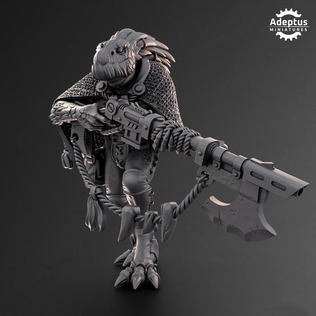 Fleshstalkers Hunters (5) Krootis - Dao Union Auxiliary - Adeptus Miniatures - Xenos