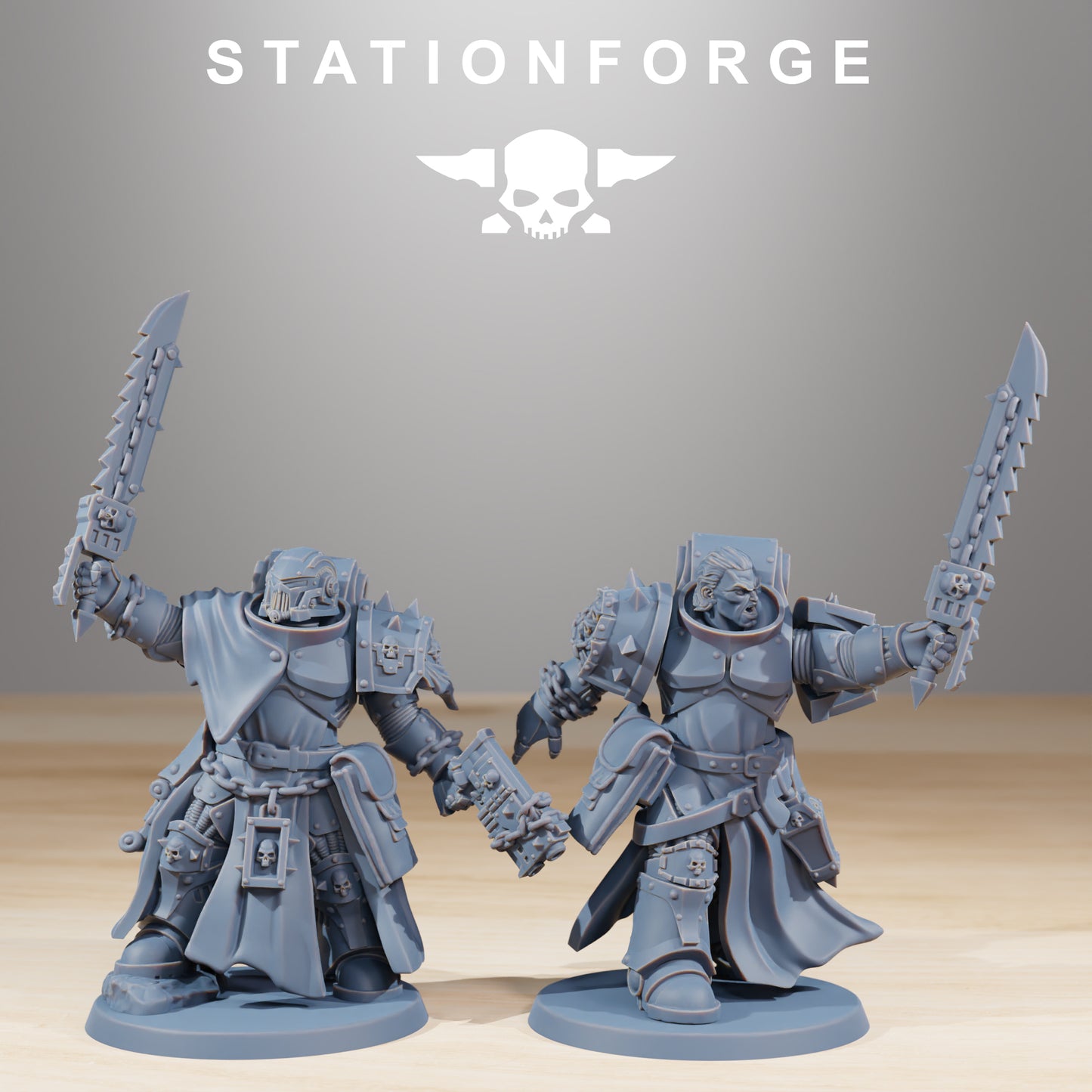Socratis Crusaders | Socratis Knights (10) - MKX Prime Brothers - Stationforge - 3d Printed Mini Marines