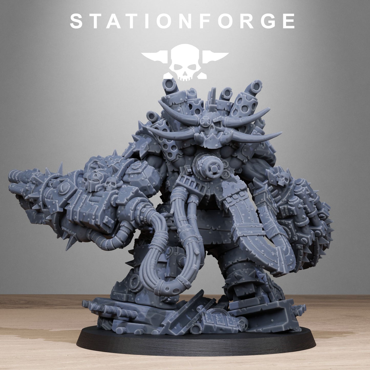 Grand Nutta 3.0 Orkaz | Space Orcs (1) - Stationforge | 3D-printed Miniatures