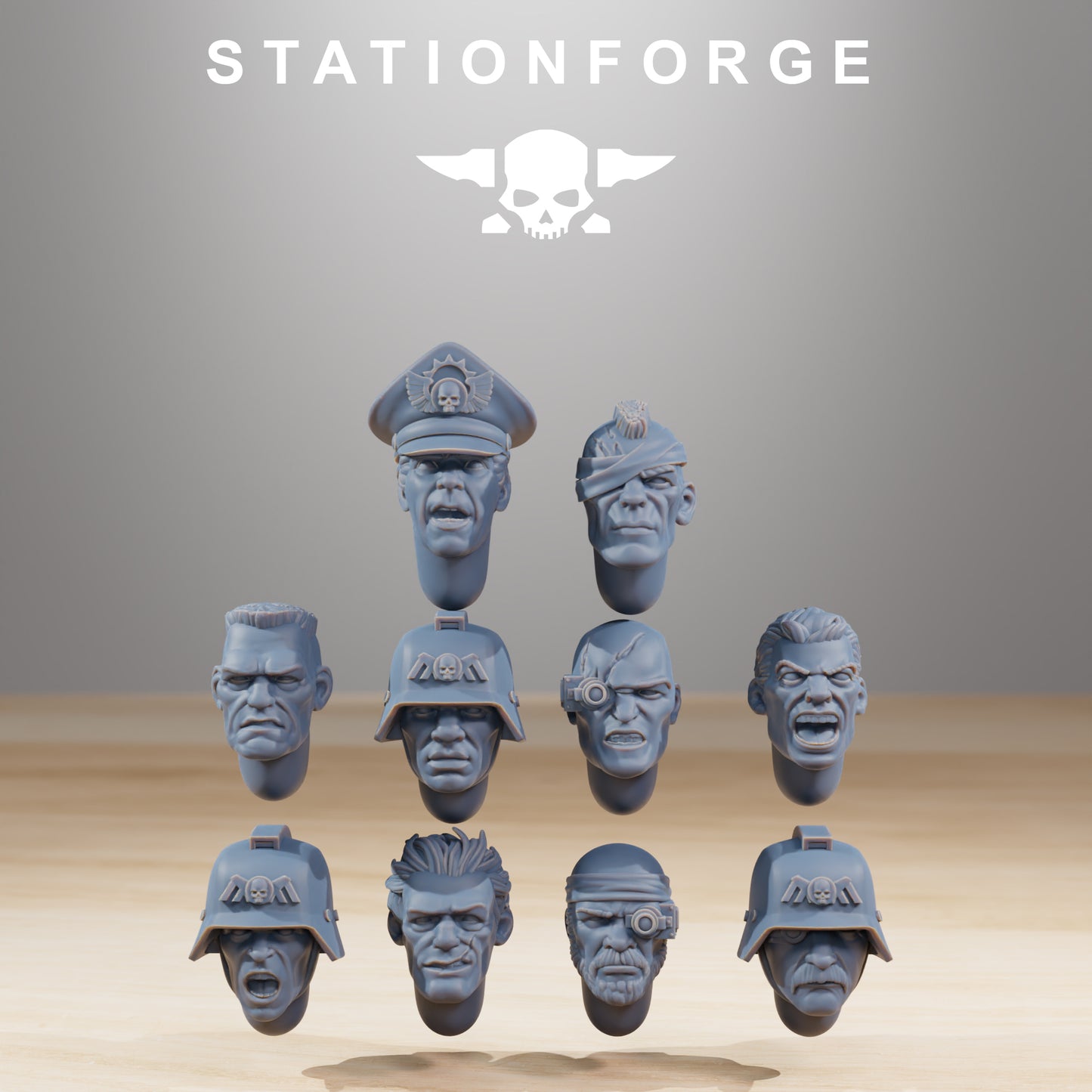 Grimguard Combatants (10) | Empire Guard - Human Defense Force - Stationforge