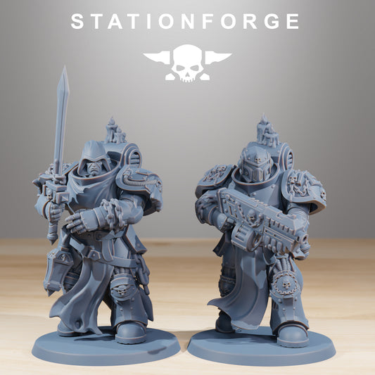 Socratis Crusaders | Socratis Knights (10) - MKX Prime Brothers - Stationforge - 3d Printed Mini Marines