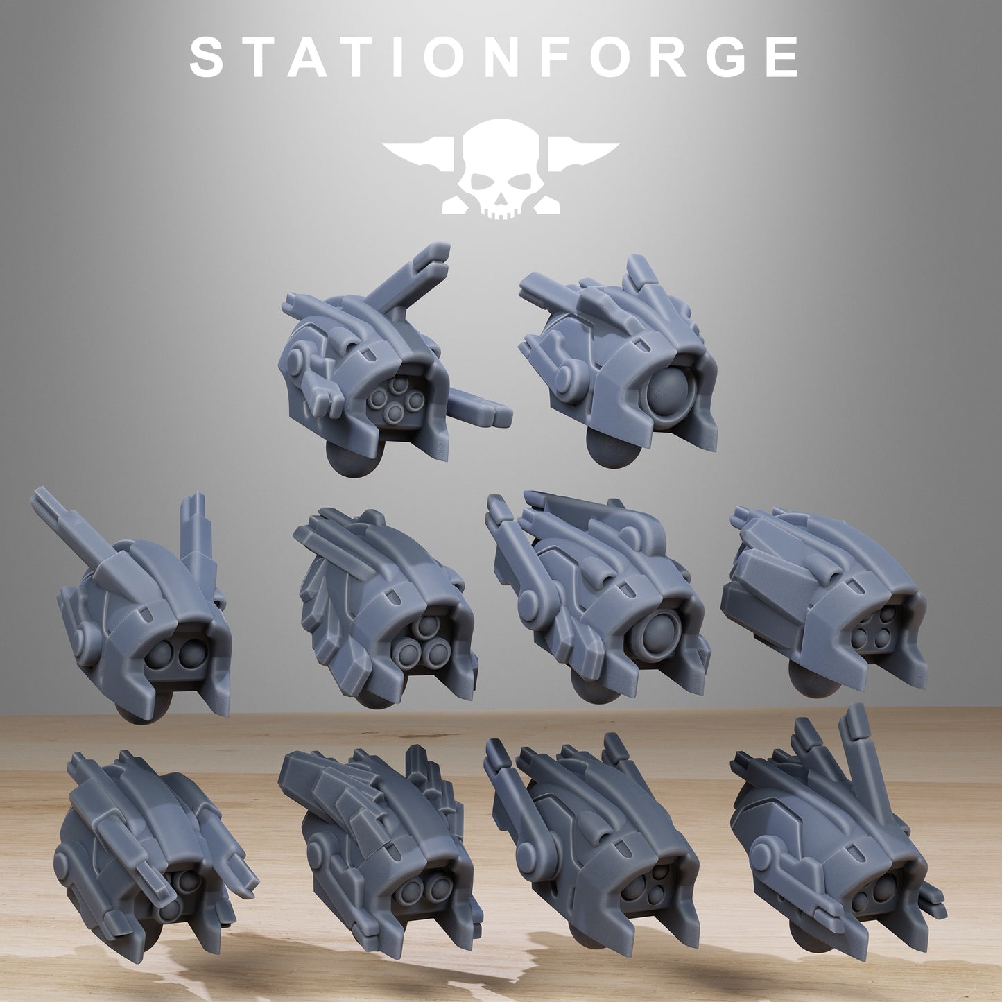 Tairon Mk1 Mechs | Mechs (3) - Dao Union - Stationforge - Xenos