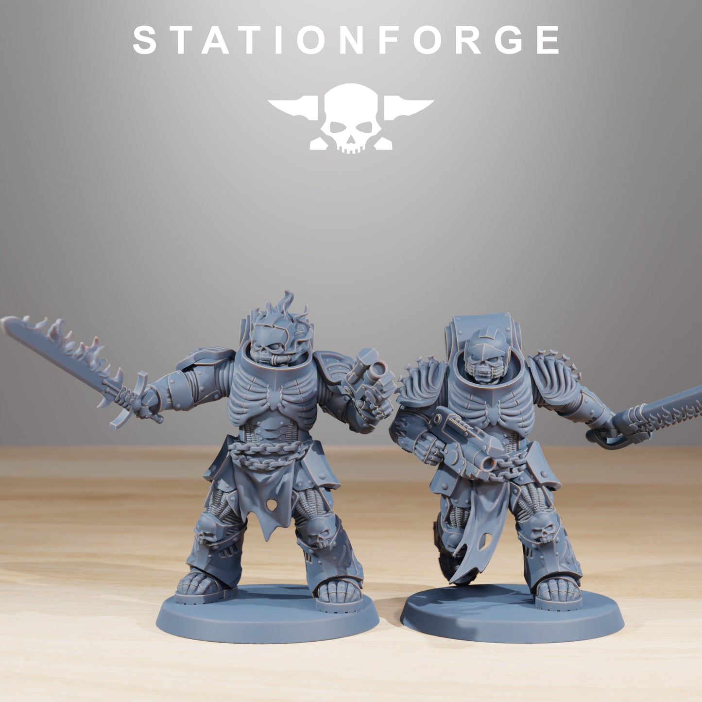 Socratis Doom Reapers | Socratis Knights (10) - MKX Prime Brothers - Stationforge - 3d Printed Mini Marines