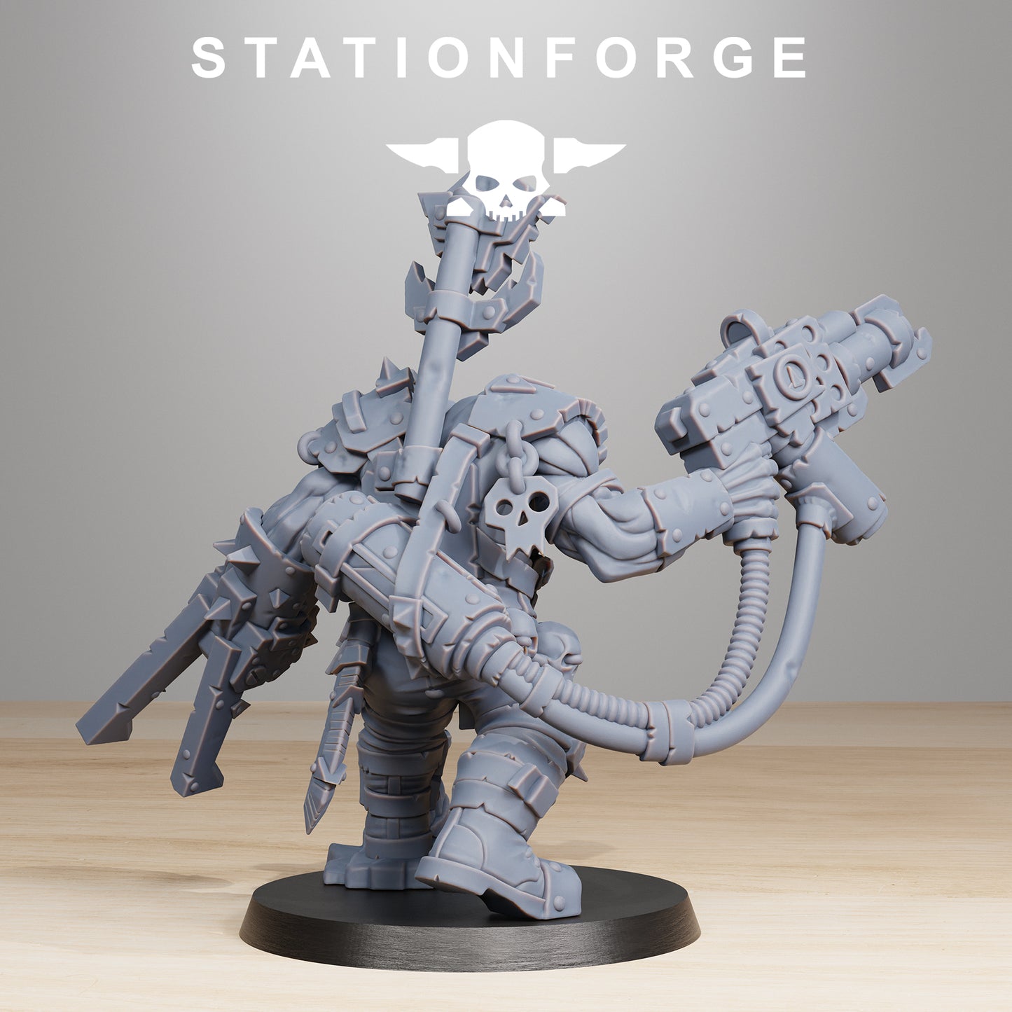 BlackSkull Orkaz | Space Orcs (1) - Stationforge | 3D-printed Miniatures