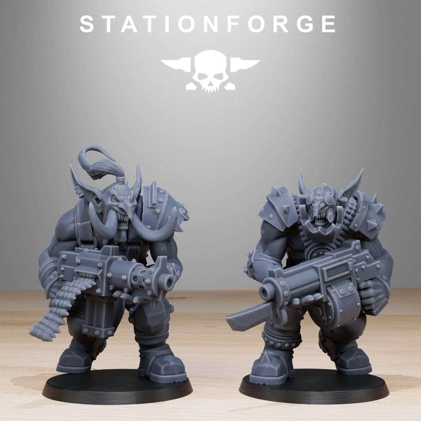 Trolls Orkaz | Space Orcs (10) - Stationforge | 3D-printed Miniatures