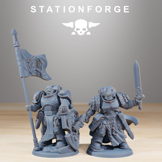 Socratis Reinforcers | Socratis Knights (10) - MKX Prime Brothers - Stationforge - 3d Printed Mini Marines
