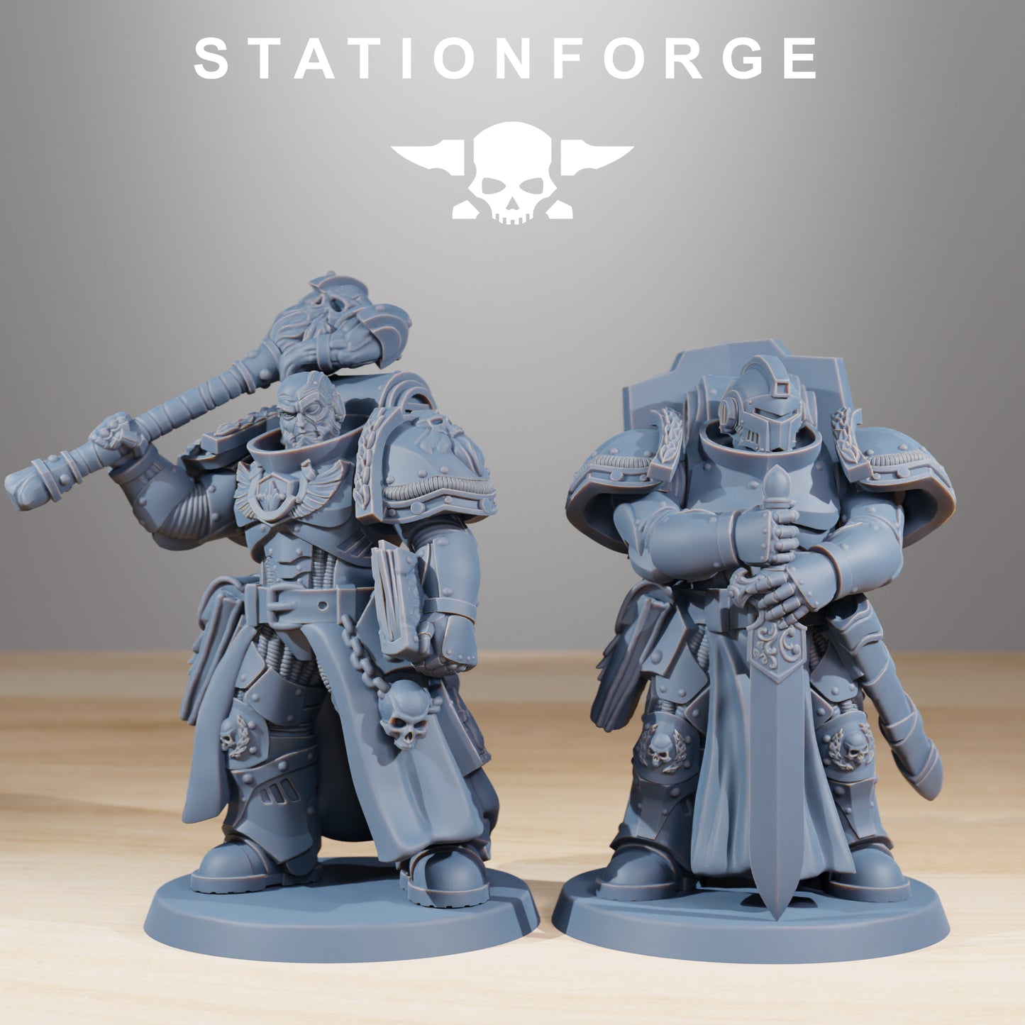 Socratis Knights | Socratis Knights (10) - MKX Prime Brothers - Stationforge - 3d Printed Mini Marines