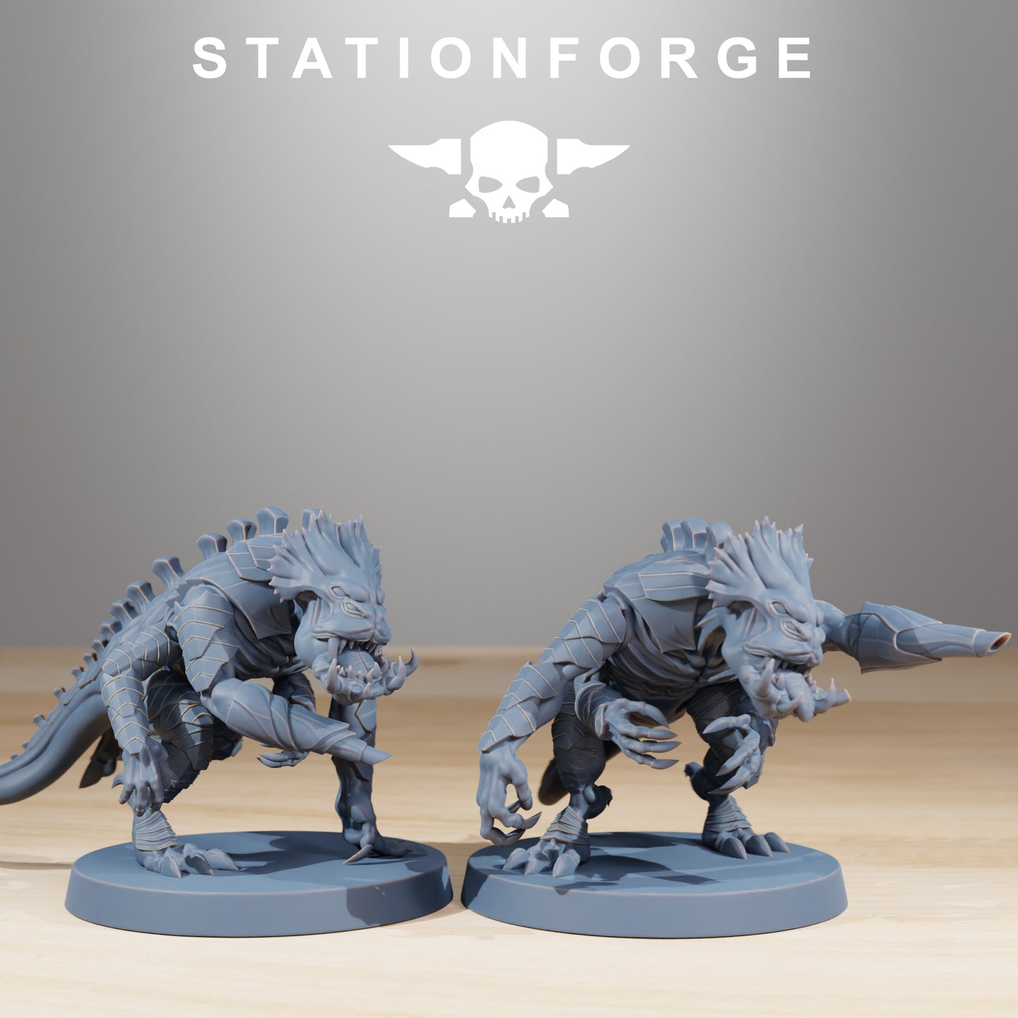 Xenarids Infantry | Alien Hives (10) - Stationforge | 3D-printed Miniatures