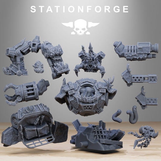 Grand Nutta 2.0 Orkaz | Space Orcs (1) - Stationforge | 3D-printed Miniatures