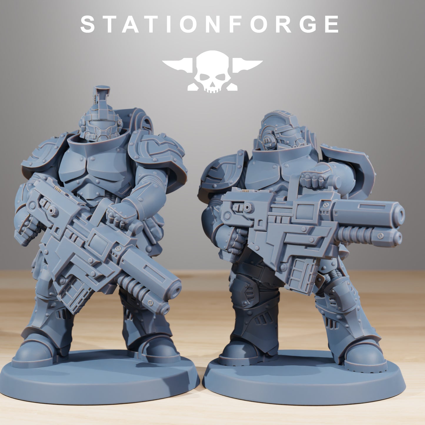 Socratis Knights | Socratis Knights (10) - MKX Prime Brothers - Stationforge - 3d Printed Mini Marines