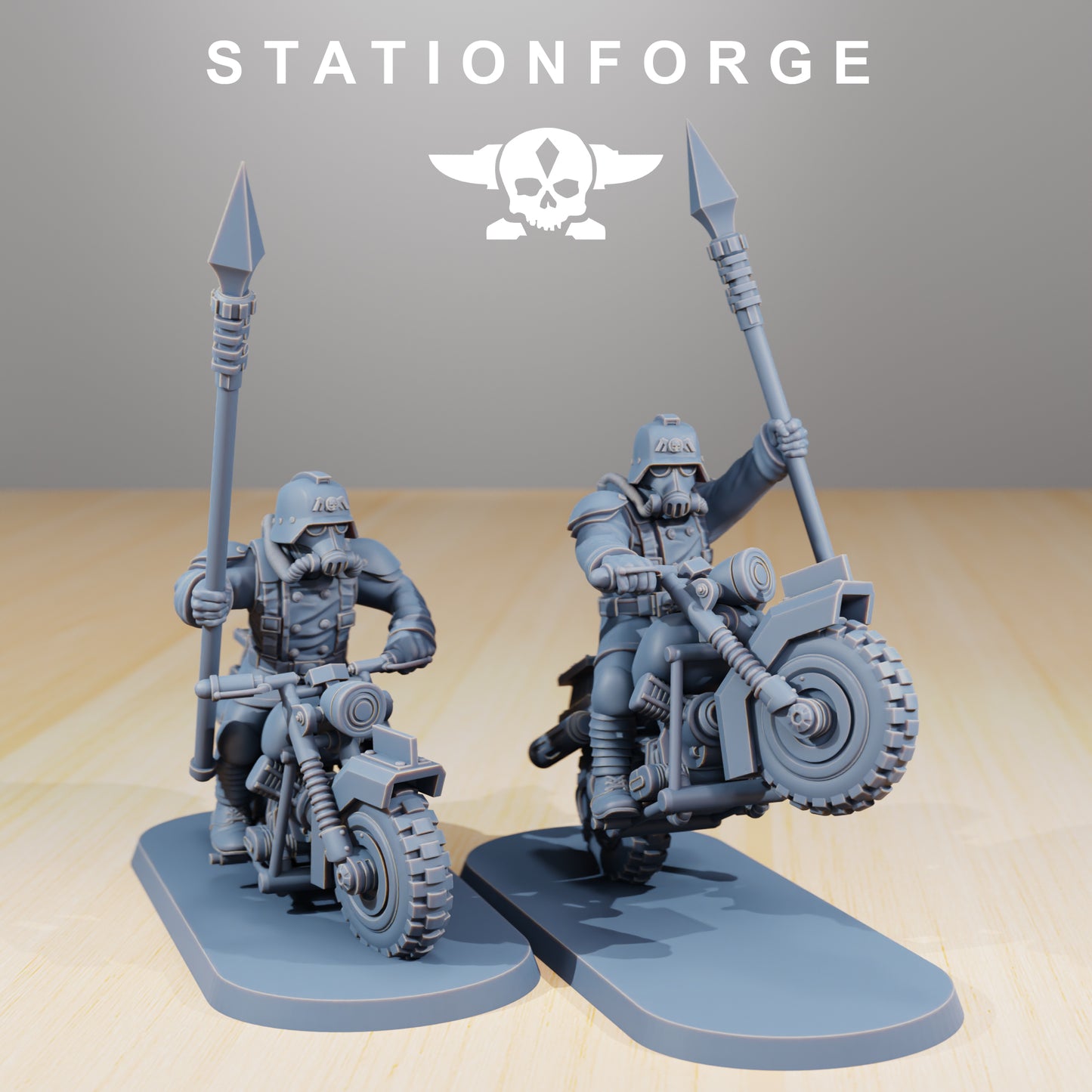 Grimguard Deathbikers (10) | Empire Guard - Human Defense Force - Stationforge