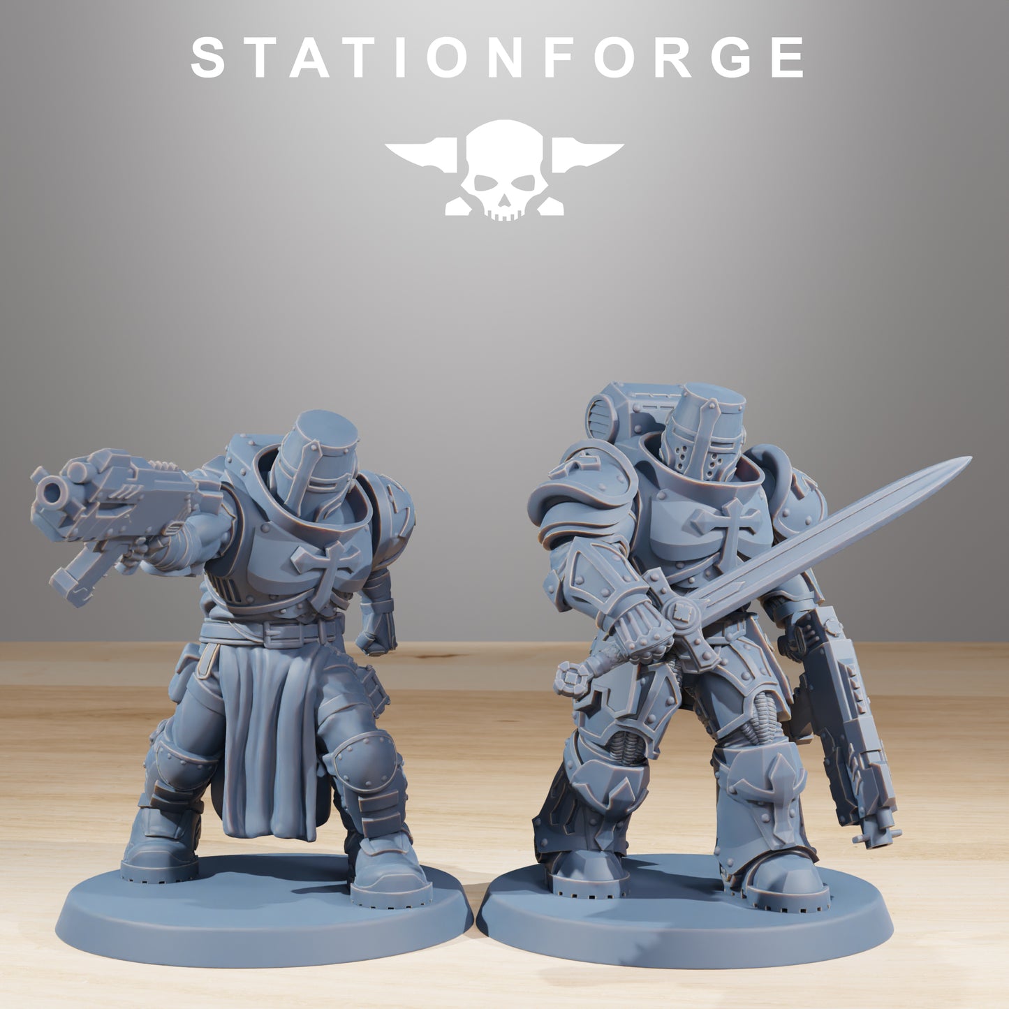 Socratis Zealots | Socratis Knights (10) - MKX Prime Brothers - Stationforge - 3d Printed Mini Marines