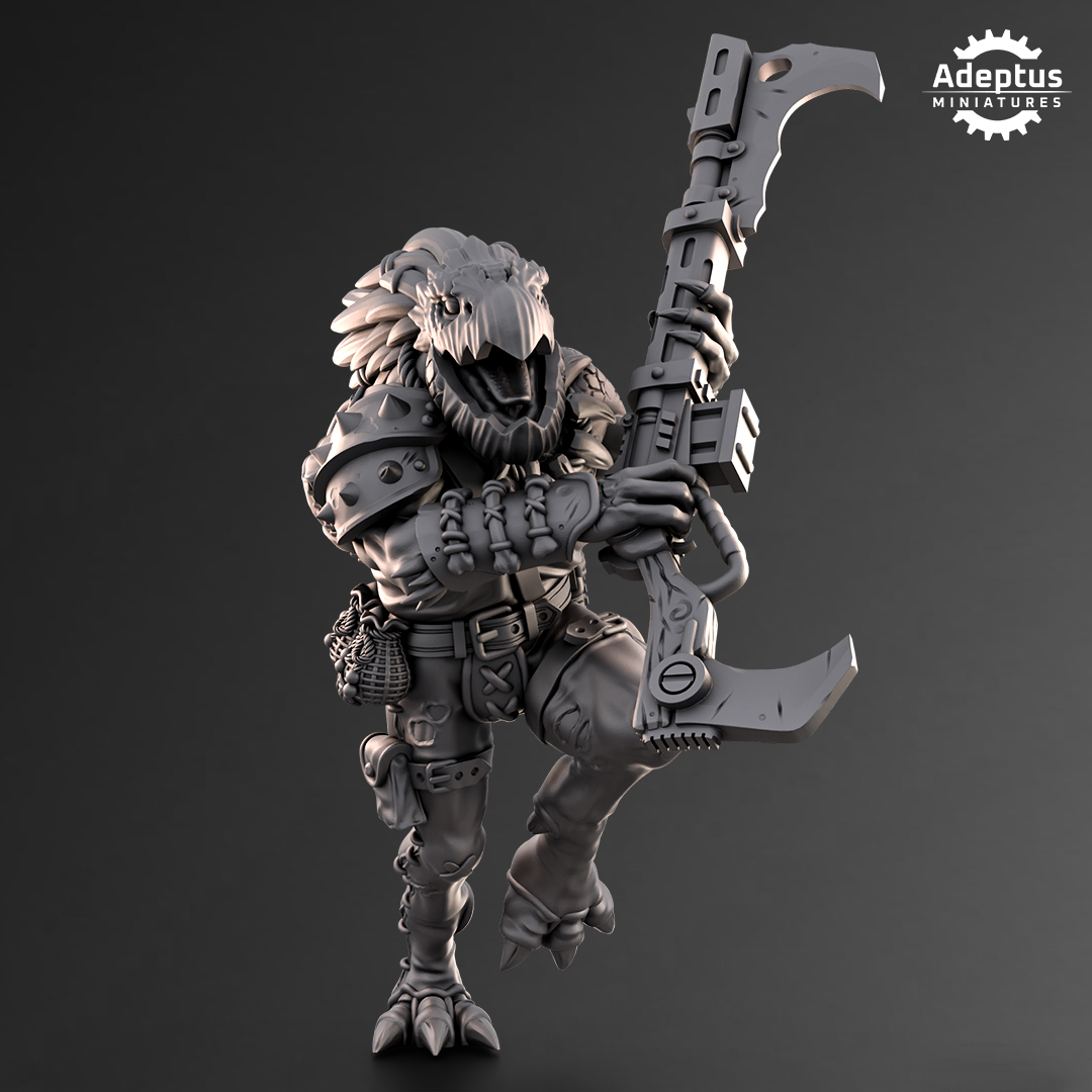 Fleshstalkers Hunters (5) Krootis - Dao Union Auxiliary - Adeptus Miniatures - Xenos