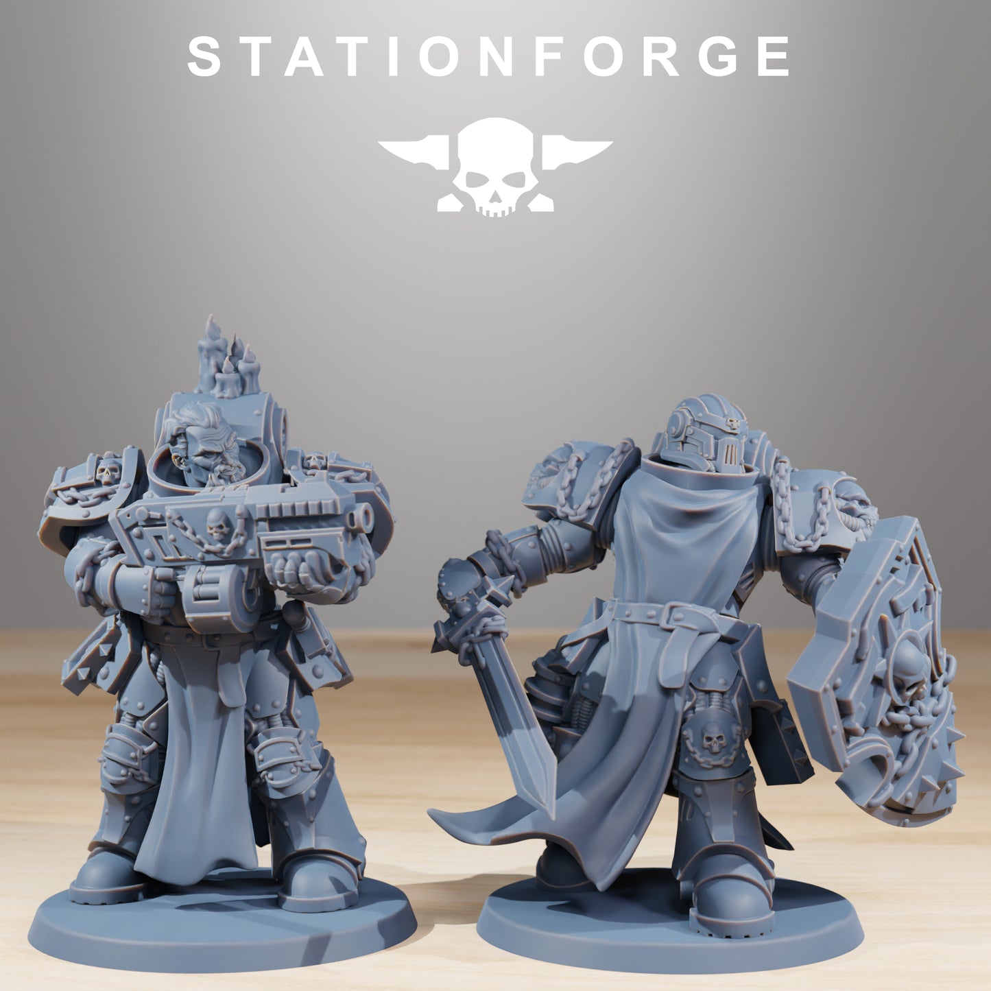 Socratis Crusaders | Socratis Knights (10) - MKX Prime Brothers - Stationforge - 3d Printed Mini Marines