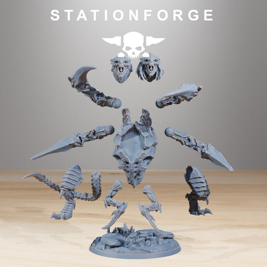 Ravage Howler Xenarid | Alien Hives (1) - Stationforge | 3D-printed Miniatures