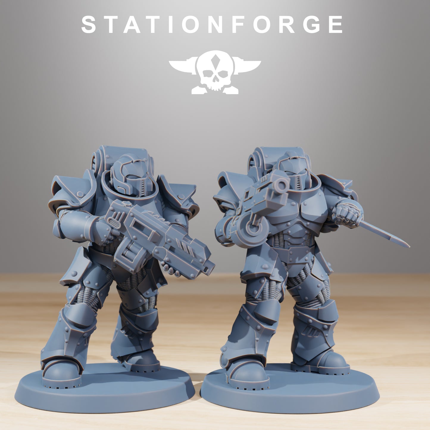 Socratis Legion Infantry | Socratis Knights (10) - MKX Prime Brothers - Stationforge - 3d Printed Mini Marines