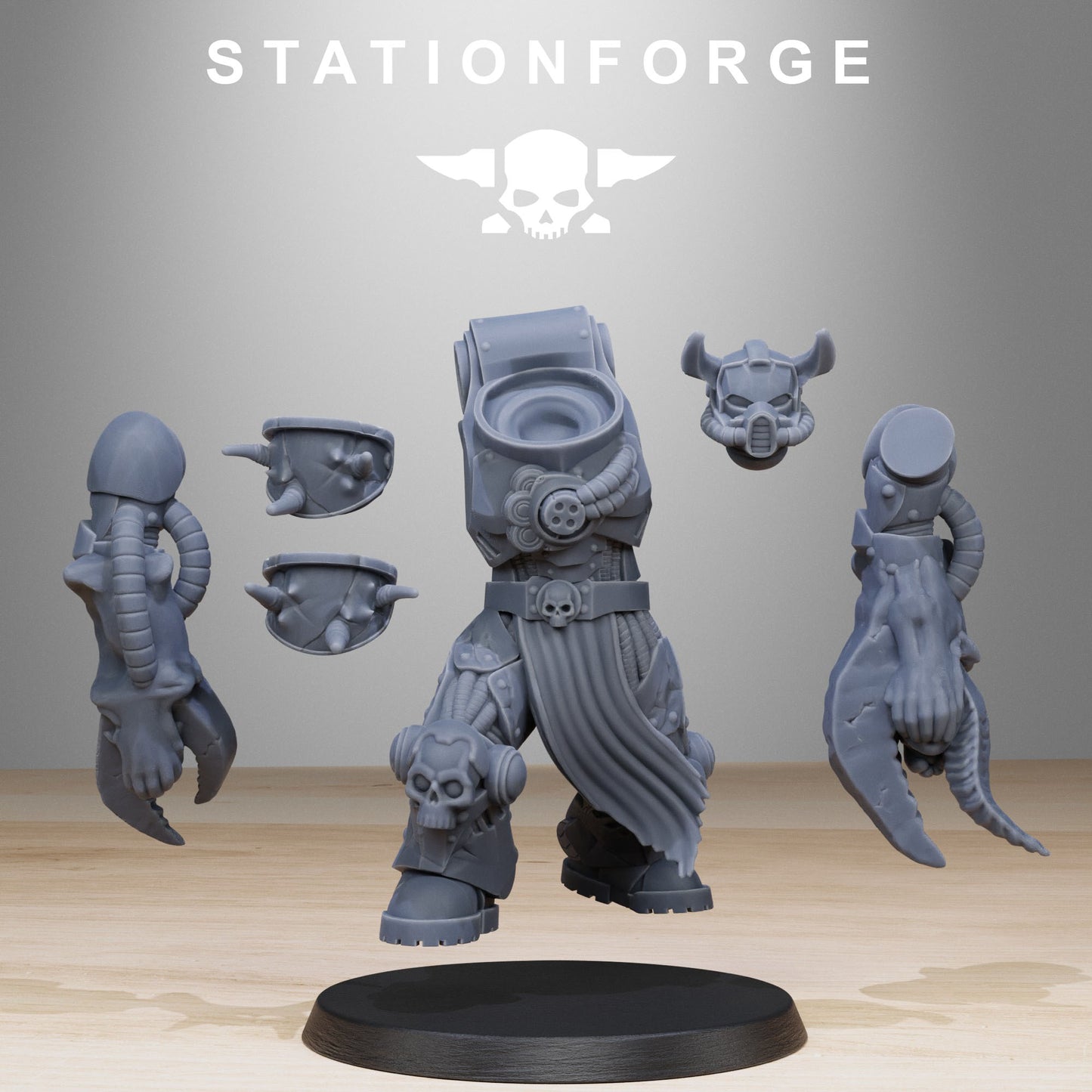 Corrupted Socratis Mutants | Chaos Knights (10) - Havoc Brothers - Stationforge - 3d Printed Mini Marines