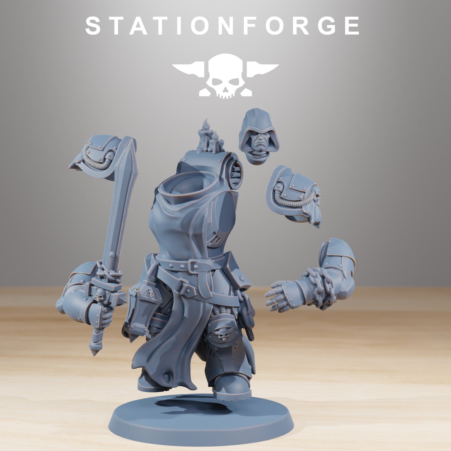 Socratis Crusaders | Socratis Knights (10) - MKX Prime Brothers - Stationforge - 3d Printed Mini Marines
