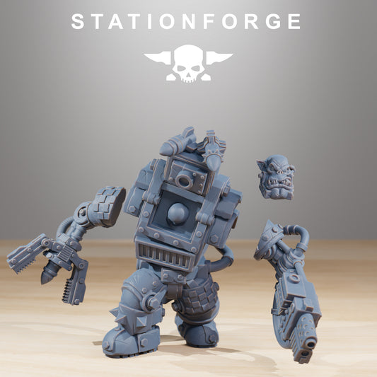 Steelbrutes Orkaz | Space Orcs (10) - Stationforge | 3D-printed Miniatures
