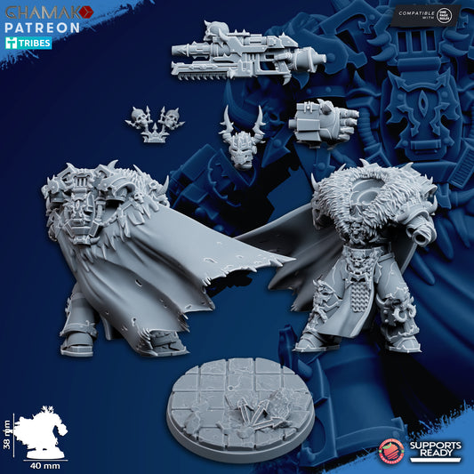Traitor Lord | Chaos Knights (1) - Havoc Brothers - Ghamak - 3D Printed Mini Marines