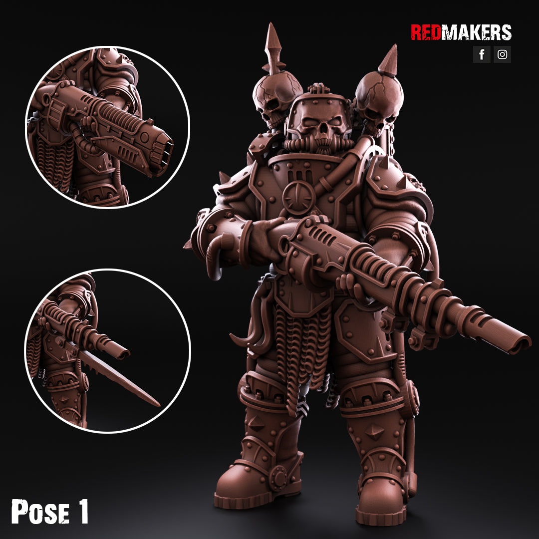 Renegade Solarguard - Traitor Guard - Heretic Defense Force - Redmakers