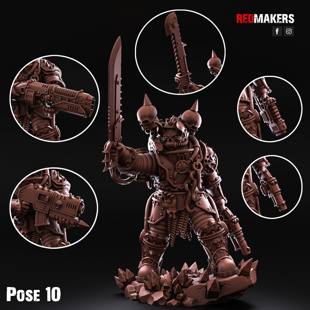 Renegade Solarguard - Traitor Guard - Heretic Defense Force - Redmakers
