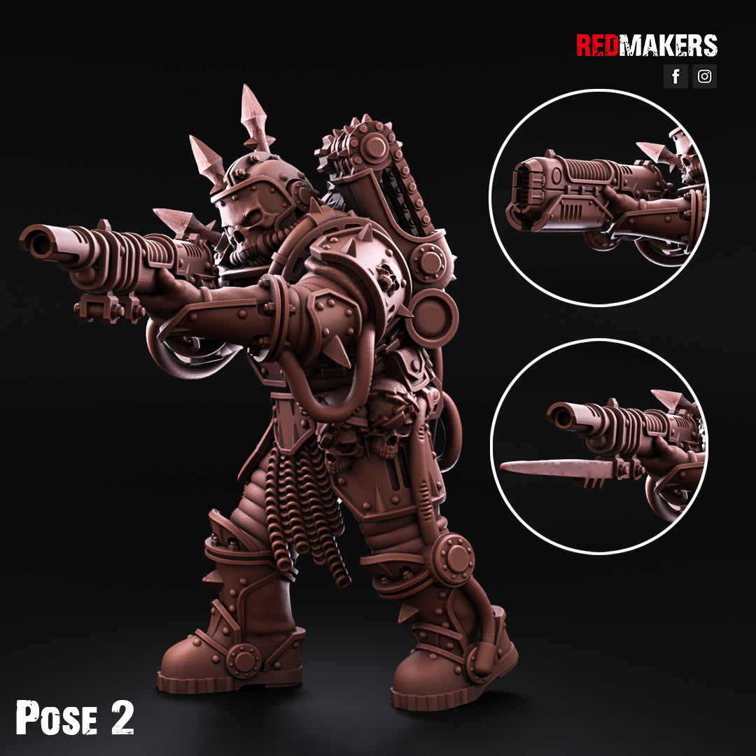 Renegade Solarguard - Traitor Guard - Heretic Defense Force - Redmakers