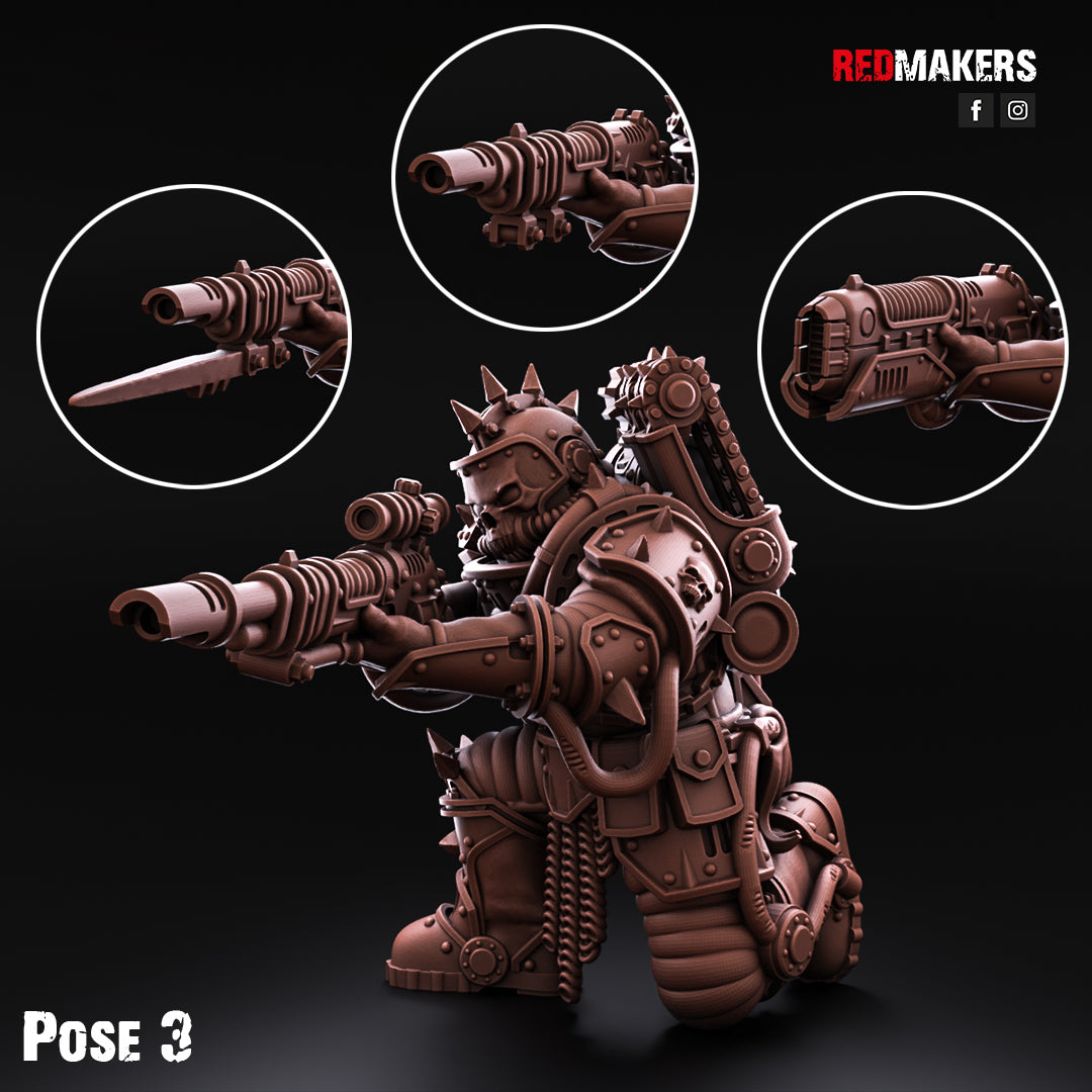 Renegade Solarguard - Traitor Guard - Heretic Defense Force - Redmakers