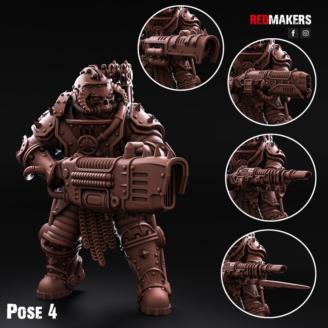 Renegade Solarguard - Traitor Guard - Heretic Defense Force - Redmakers