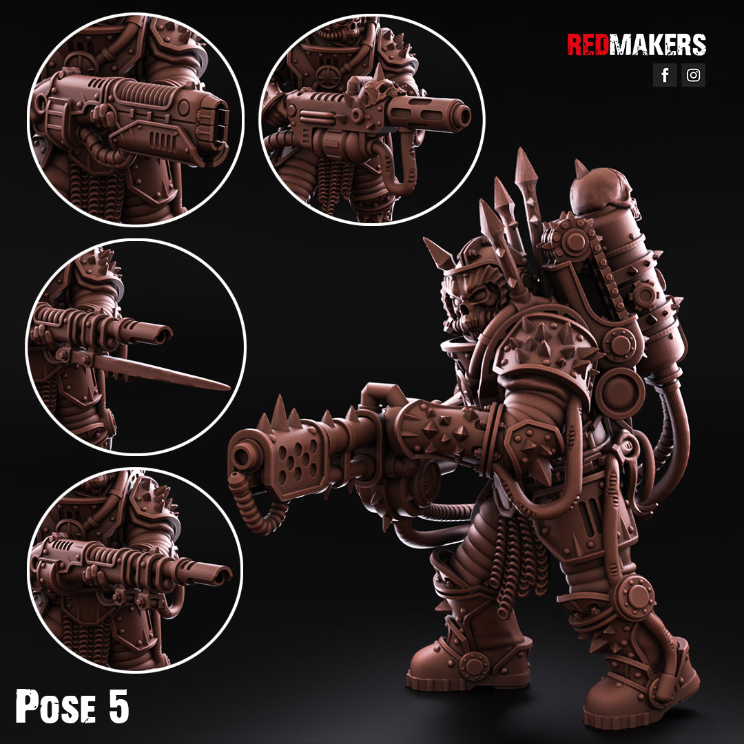 Renegade Solarguard - Traitor Guard - Heretic Defense Force - Redmakers
