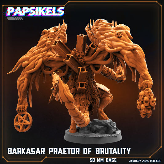 Barkasar Praetor of Brutality (1) - Court of the Seven Headed Serpent - Trench Crusade - Papsikels