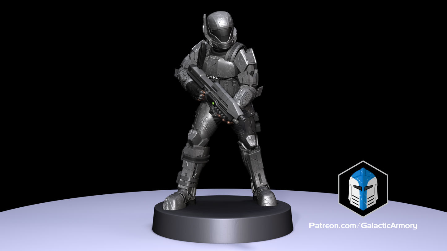 Marine Drop Shock Troopers (12) - UNSC - Ringworld - Galactic Armory