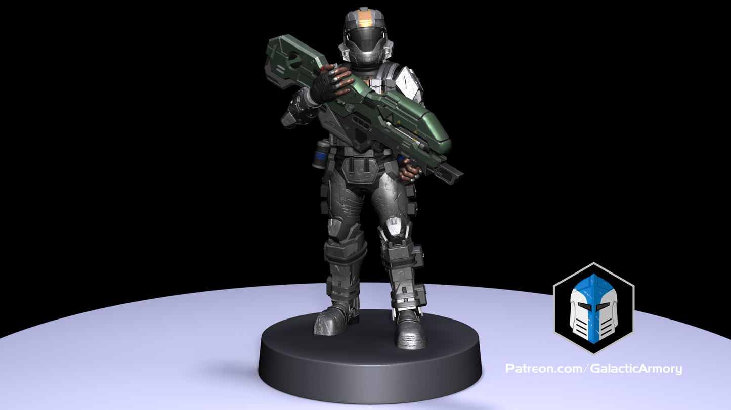 Marine Drop Shock Troopers (12) - UNSC - Ringworld - Galactic Armory